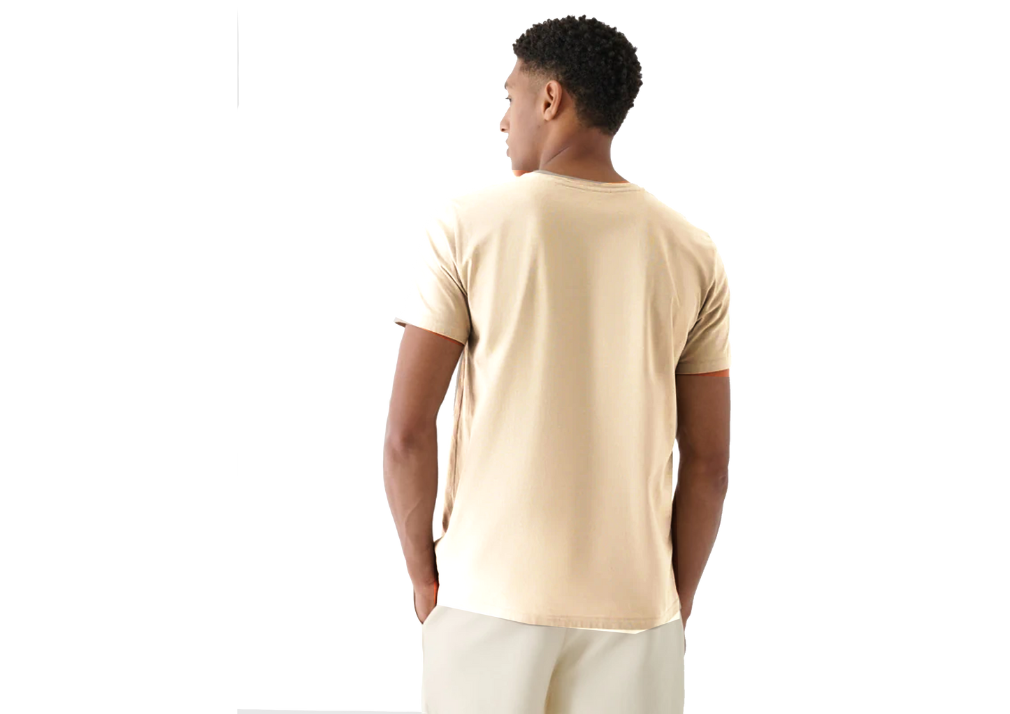 Cotton Series Classic Rich Biege Gold Tee