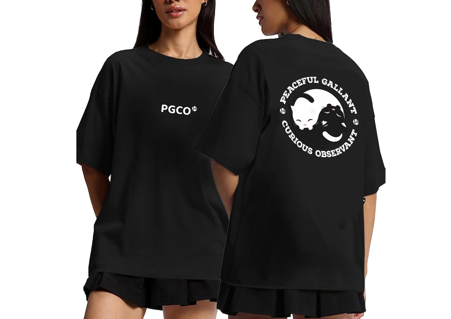 Cotton Series Cat Tee
